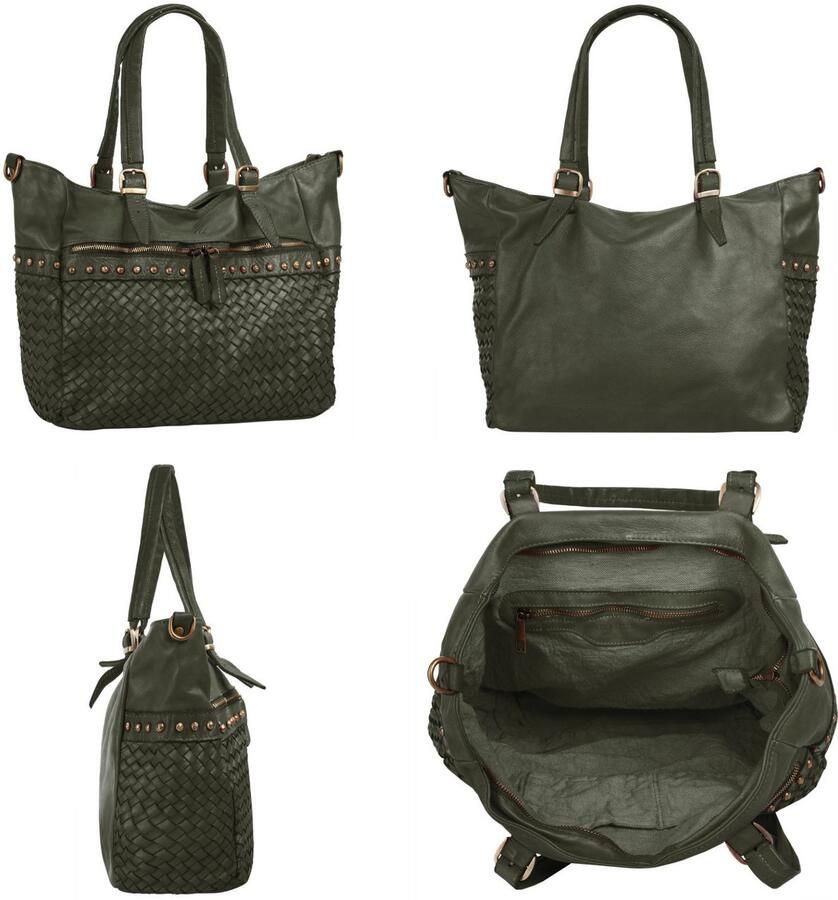 Sa tha Look Shopper echt leer made in italy