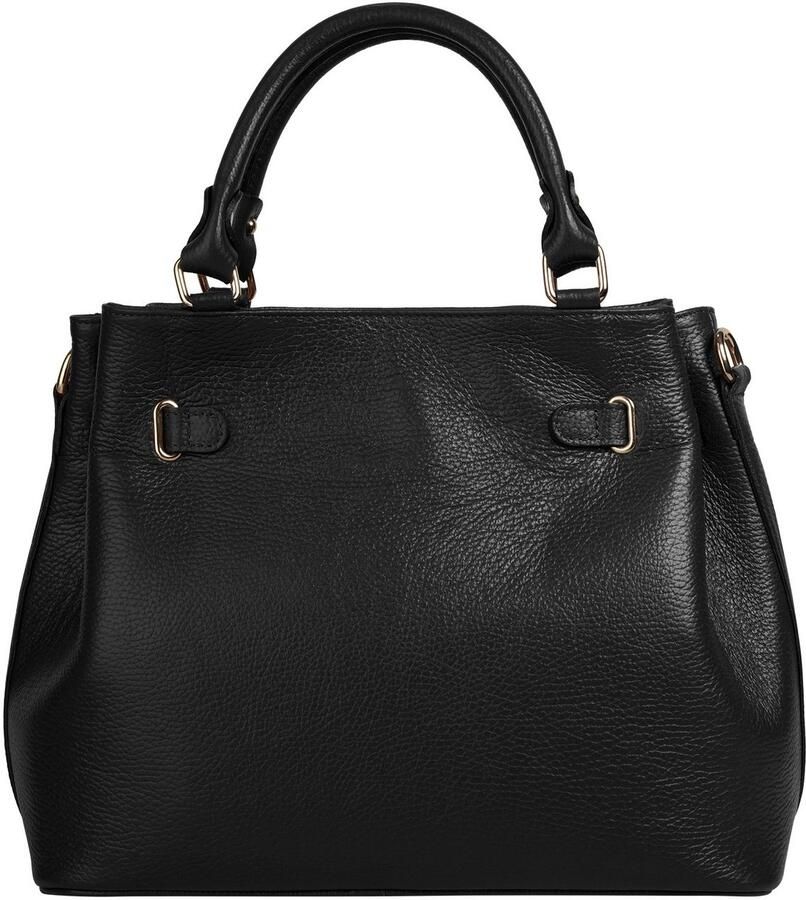 Sa tha Look Tas echt leer gemaakt in italië ruime handtas met smartphonevak - Foto 4