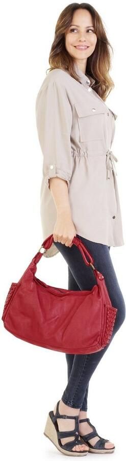 Sa tha Look Tas echt leer made in italy - Foto 2