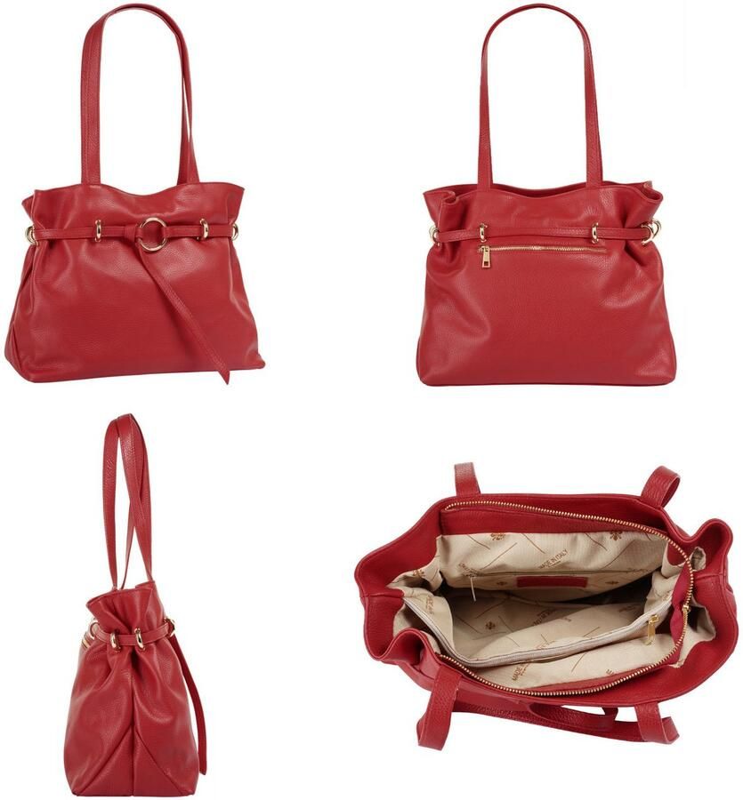 Sa tha Look Tas echt leer made in italy