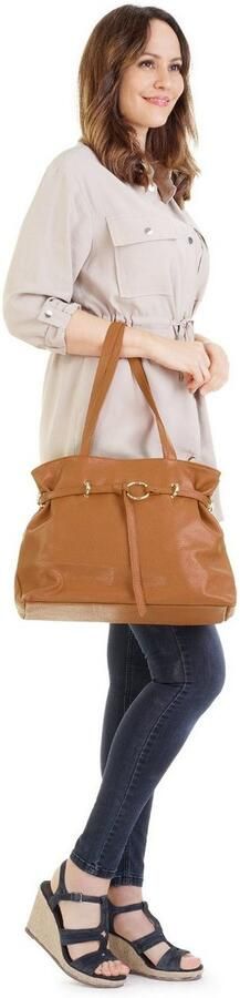 Sa tha Look Tas echt leer made in italy - Foto 2