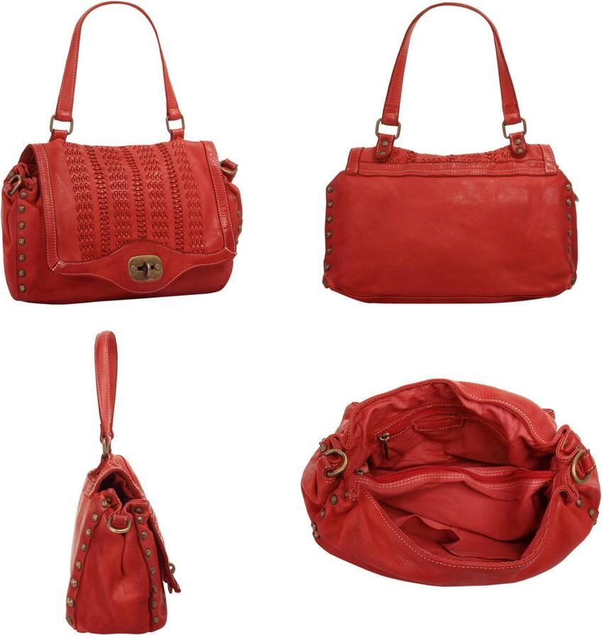 Sa tha Look Tas echt leer made in italy