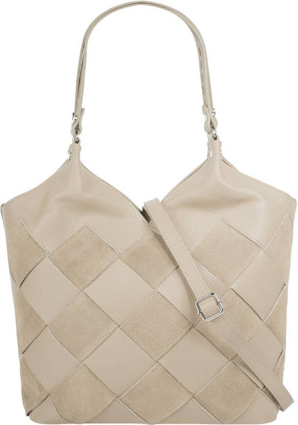 Sa tha Look Shopper echt leer made in italy