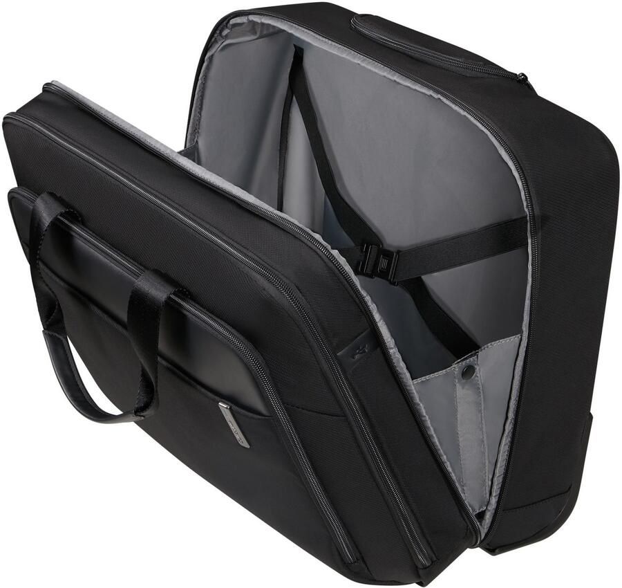 Samsonite Aktetas EVOSIGHT 17 3'' met wielen Business tas met wielen en telescopische stang trolleybevestigingssysteem - Foto 3