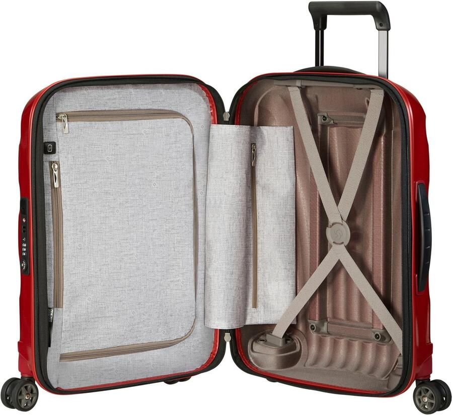 Samsonite Hardshell-trolley C-LITE 55 EXP verschillende kleuren Handbagage koffer volume uitbreiding TSA-cijferslot USB-poort - Foto 3