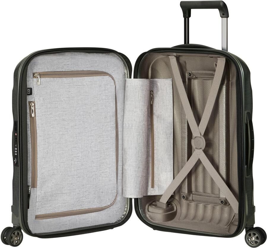 Samsonite Hardshell-trolley C-LITE 55 EXP verschillende kleuren Handbagage koffer volume uitbreiding TSA-cijferslot USB-poort - Foto 3