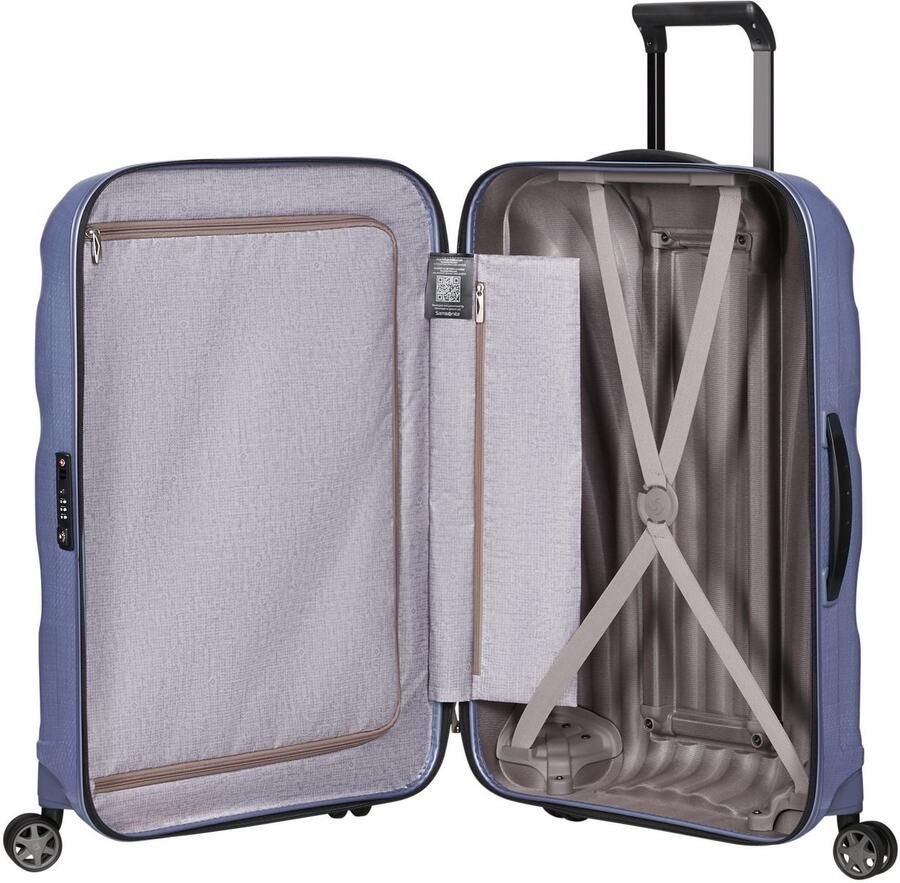 Samsonite Hardshell-trolley C-LITE verschillende maten en kleuren Reiskoffer incheckbagage trolley TSA-cijferslot gemaakt in Europa