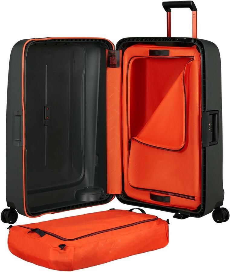 Samsonite Hardshell-trolley ESSENS CIRCULAR verschillende maten digitale productpas voor transparantie van de gehele productlevenscyclus - Foto 2