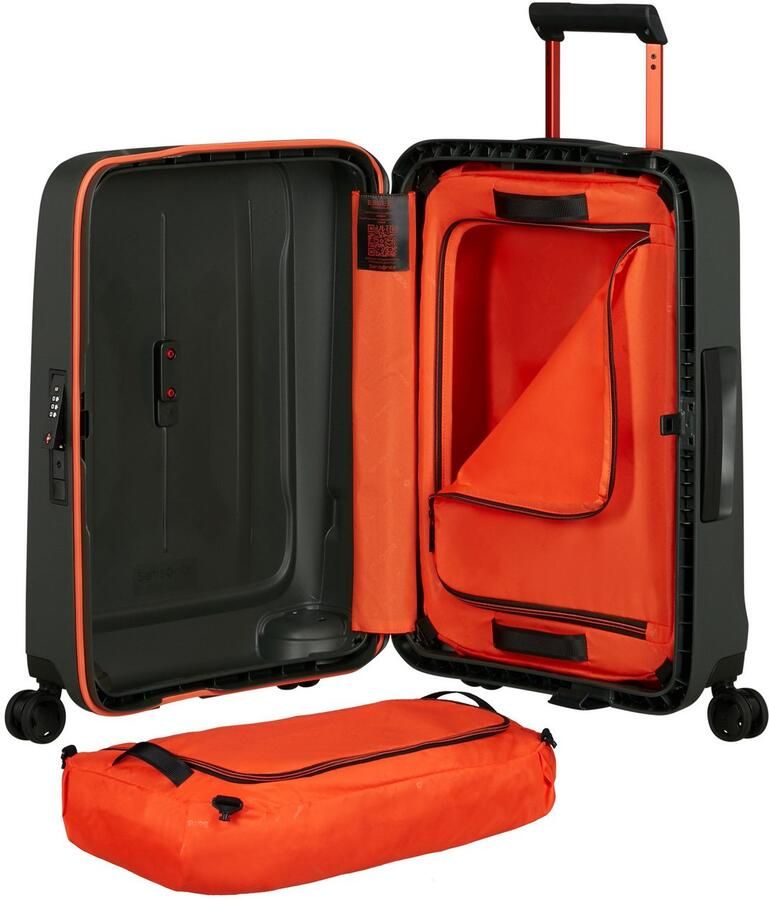 Samsonite Hardshell-trolley ESSENS CIRCULAR verschillende maten digitale productpas voor transparantie van de gehele productlevenscyclus - Foto 2