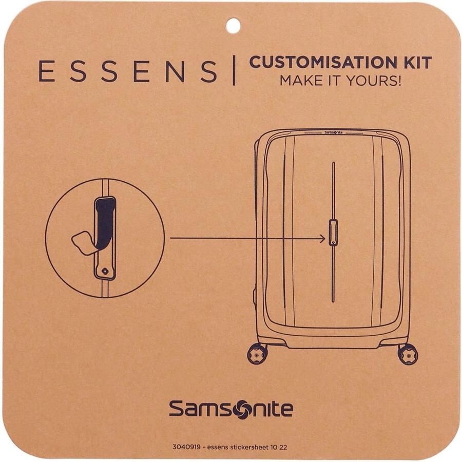 Samsonite Hardshell-trolley ESSENS verschillende maten en kleuren Reiskoffer harde koffer voor vliegreizen TSA-slot - Foto 1