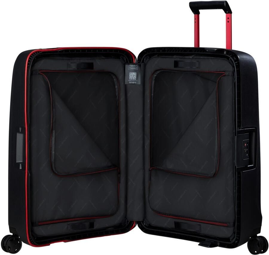 Samsonite Hardshell-trolley ESSENS verschillende maten en kleuren Reiskoffer harde koffer voor vliegreizen TSA-slot