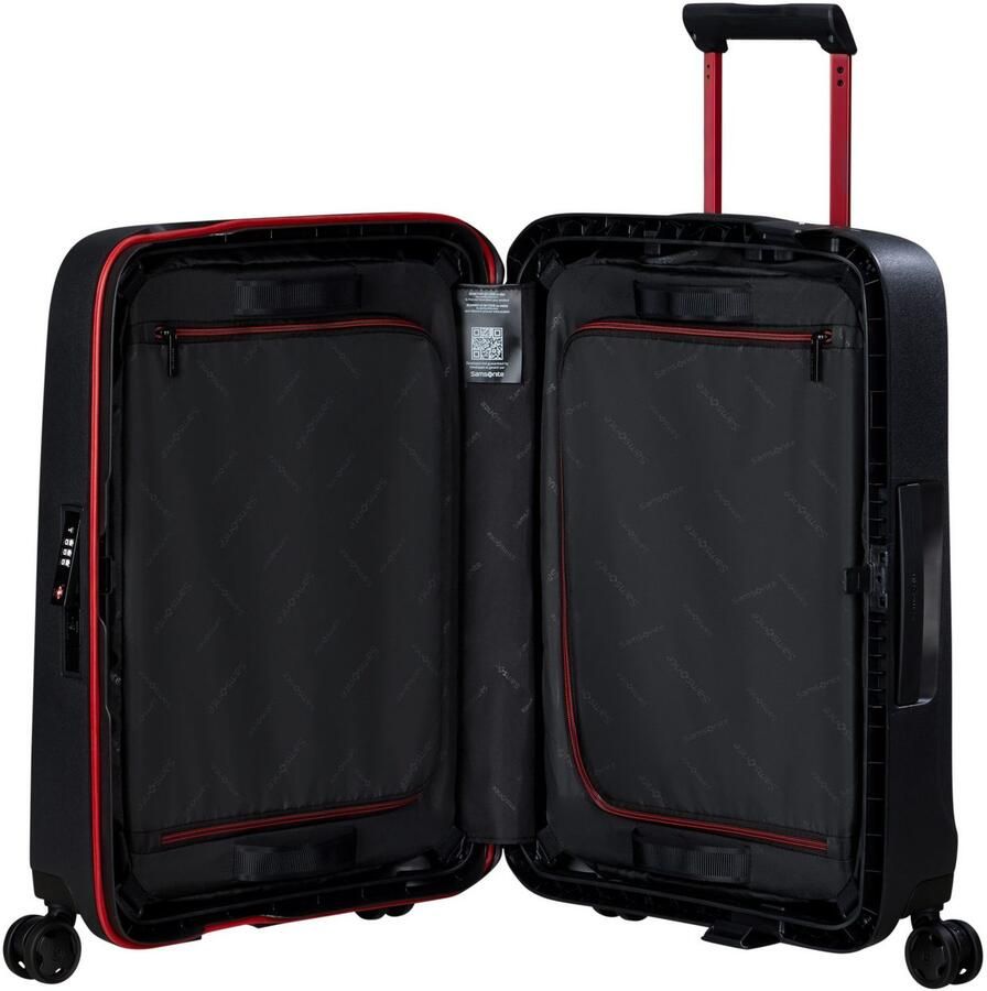Samsonite Hardshell-trolley ESSENS verschillende maten en kleuren Reiskoffer harde koffer voor vliegreizen TSA-slot