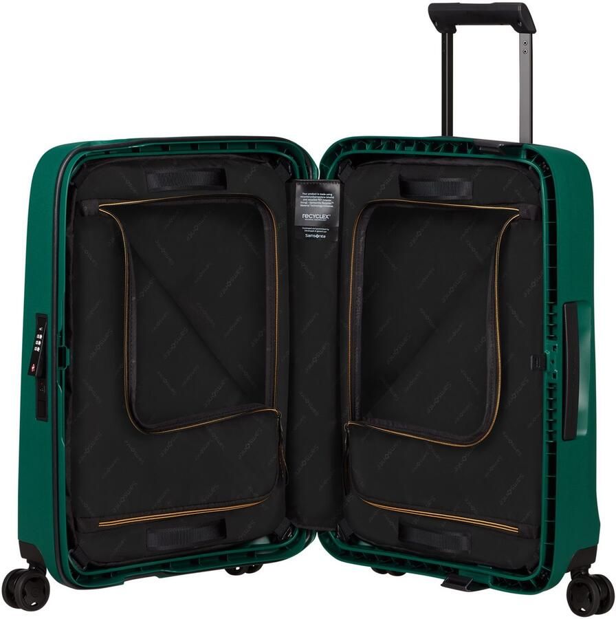 Samsonite Hardshell-trolley ESSENS verschillende maten en kleuren Reiskoffer harde koffer voor vliegreizen TSA-slot