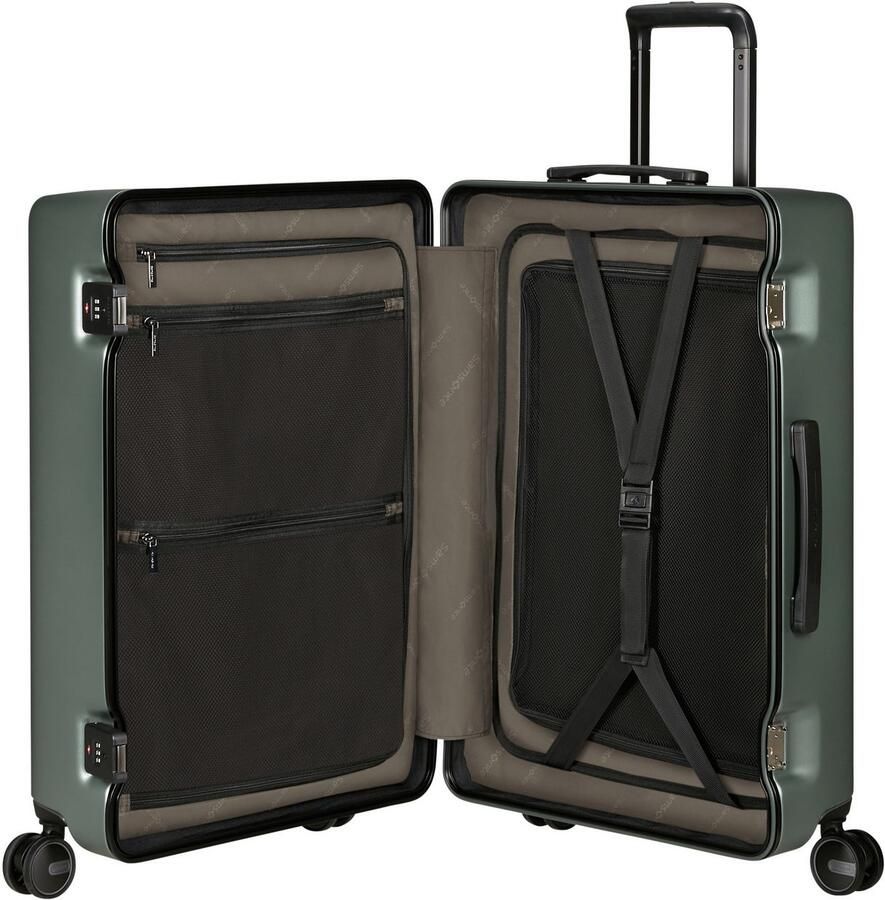 Samsonite Hardshell-trolley FOCUS verschillende maten en kleuren Reisbagage harde schalen-koffer TSA-slot