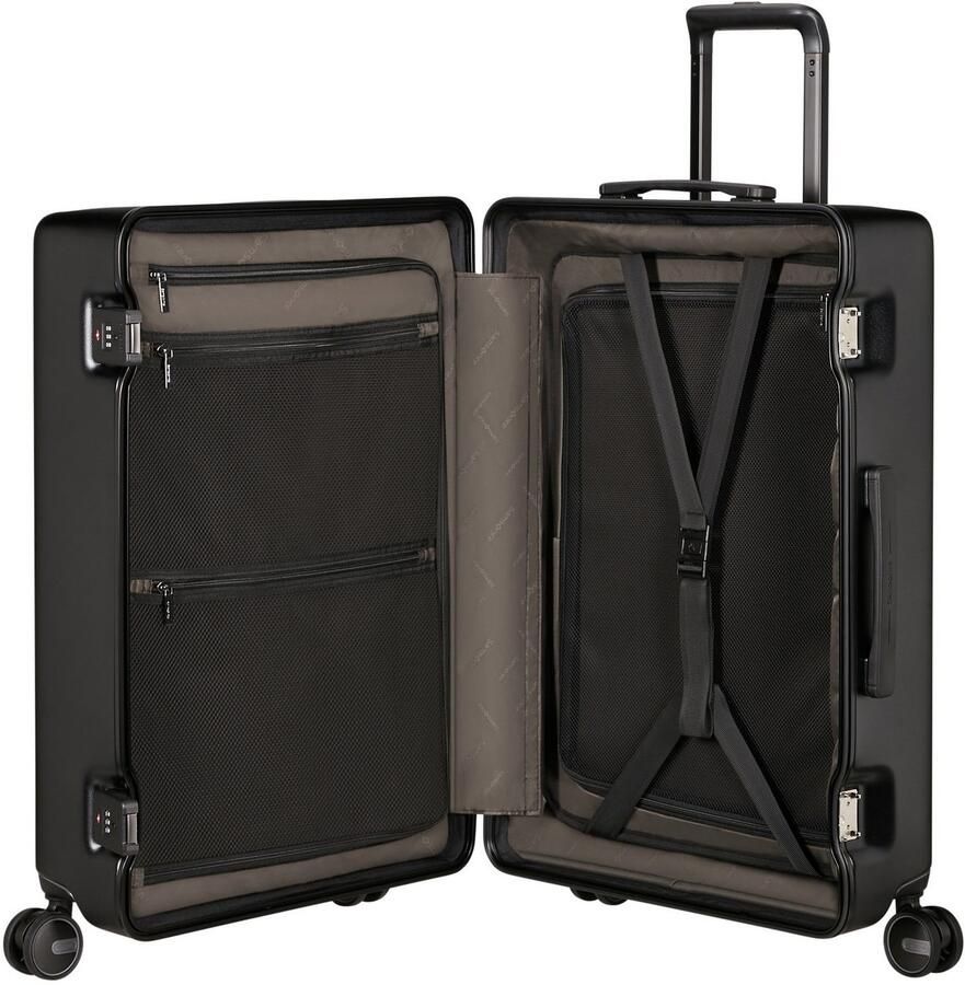 Samsonite Hardshell-trolley FOCUS verschillende maten en kleuren Reisbagage harde schalen-koffer TSA-slot