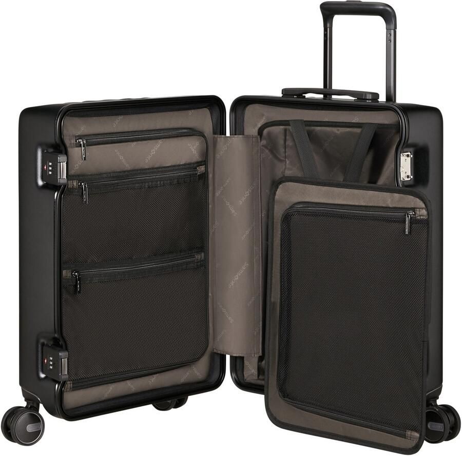 Samsonite Hardshell-trolley FOCUS verschillende maten en kleuren Reisbagage harde schalen-koffer TSA-slot