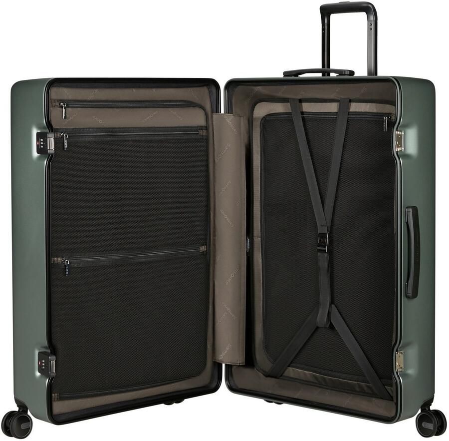 Samsonite Hardshell-trolley FOCUS verschillende maten en kleuren Reisbagage harde schalen-koffer TSA-slot