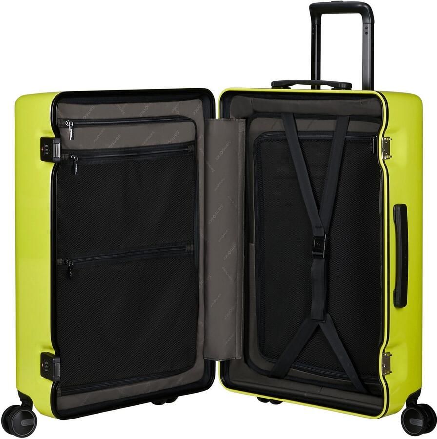 Samsonite Hardshell-trolley FOCUS verschillende maten en kleuren Reisbagage harde schalen-koffer TSA-slot