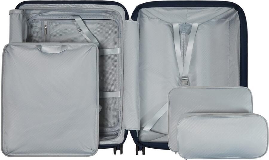 Samsonite Hardshell-trolley PARALUX verschillende maten en kleuren Reisbagage met voorvak pakblokjes scheidingskussen - Foto 6
