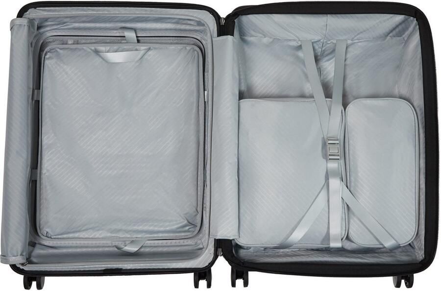 Samsonite Hardshell-trolley PARALUX verschillende maten en kleuren Reisbagage met voorvak pakblokjes scheidingskussen - Foto 3