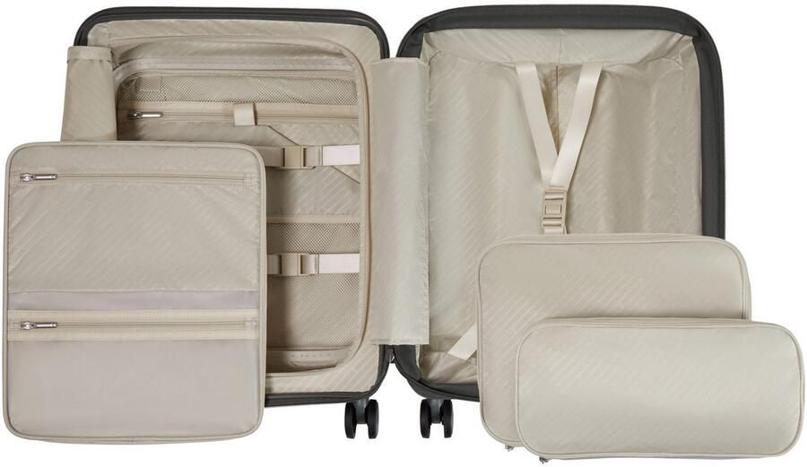 Samsonite Hardshell-trolley PARALUX verschillende maten en kleuren Reisbagage met voorvak pakblokjes scheidingskussen - Foto 14