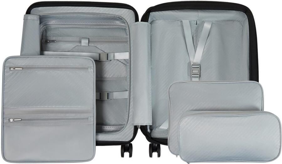 Samsonite Hardshell-trolley PARALUX verschillende maten en kleuren Reisbagage met voorvak pakblokjes scheidingskussen - Foto 13