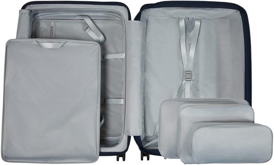 Samsonite Hardshell-trolley PARALUX verschillende maten en kleuren Reisbagage met voorvak pakblokjes scheidingskussen - Foto 6