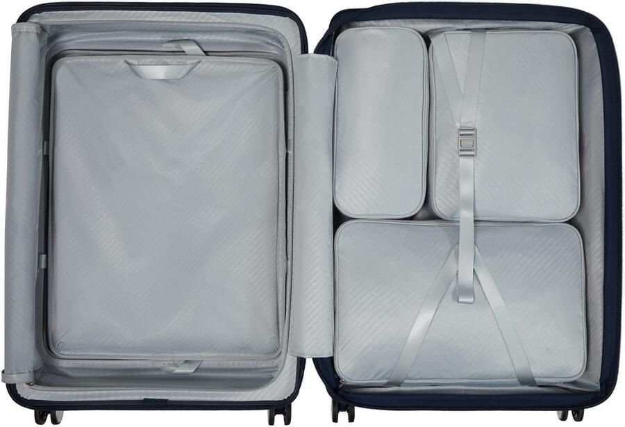 Samsonite Hardshell-trolley PARALUX verschillende maten en kleuren Reisbagage met voorvak pakblokjes scheidingskussen - Foto 3