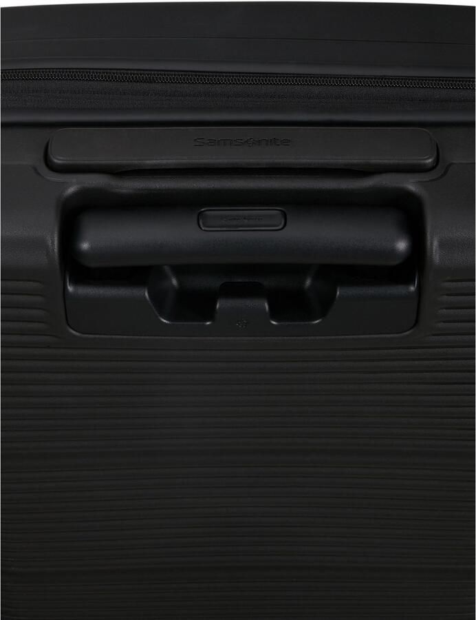 Samsonite Hardshell-trolley PARALUX verschillende maten en kleuren Reisbagage met voorvak pakblokjes scheidingskussen