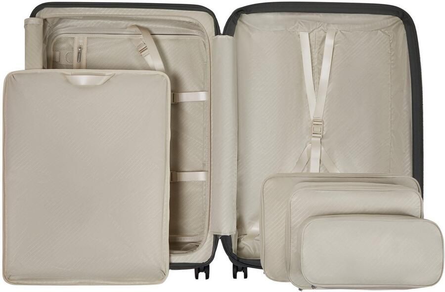Samsonite Hardshell-trolley PARALUX verschillende maten en kleuren Reisbagage met voorvak pakblokjes scheidingskussen - Foto 6