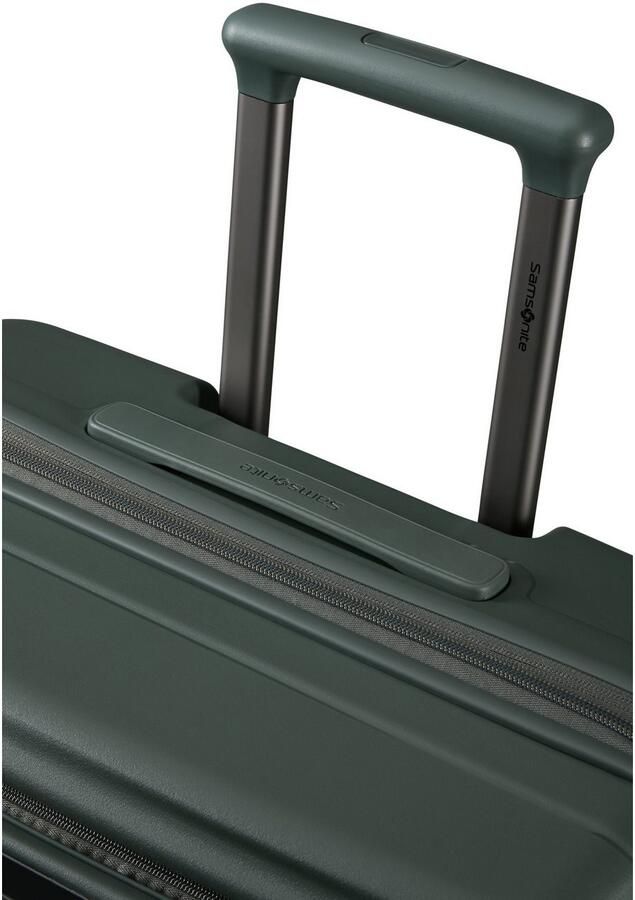Samsonite Hardshell-trolley PARALUX verschillende maten en kleuren Reisbagage met voorvak pakblokjes scheidingskussen