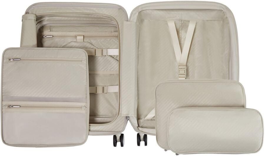 Samsonite Hardshell-trolley PARALUX verschillende maten en kleuren Reisbagage met voorvak pakblokjes scheidingskussen - Foto 14