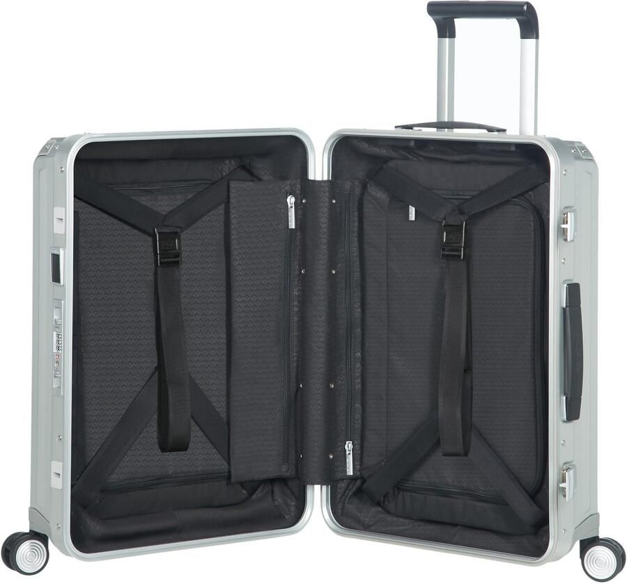 Samsonite Hardshell-trolley LITE-BOX ALU Hard-shell koffer premium-aluminium grote koffer TSA-cijferslot - Foto 3