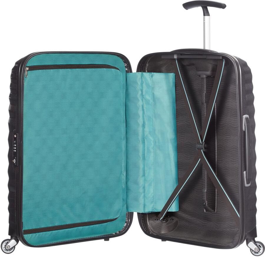 Samsonite Hardshell-trolley LITE-SHOCK verschillende maten Reiskoffer trolley incheckbagage TSA-cijferslot gemaakt in Europa - Foto 4