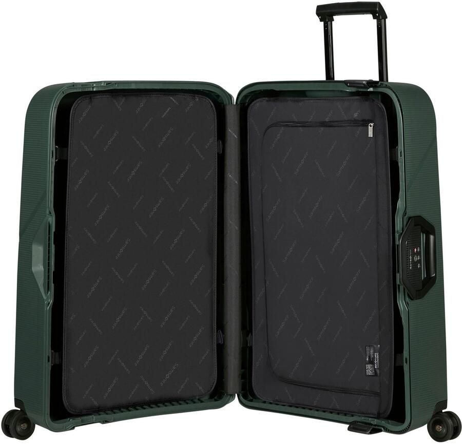 Samsonite Hardshell-trolley MAGNUM ECO verschillende maten en kleuren Reiskoffer trolley incheckbagage TSA-cijferslot gemaakt in Europa