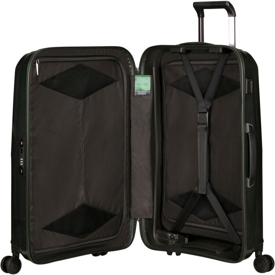 Samsonite Hardshell-trolley MAJOR-LITE verschillende maten en kleuren Reiskoffer volume uitbreiding bij S reisbagage Made in Europe