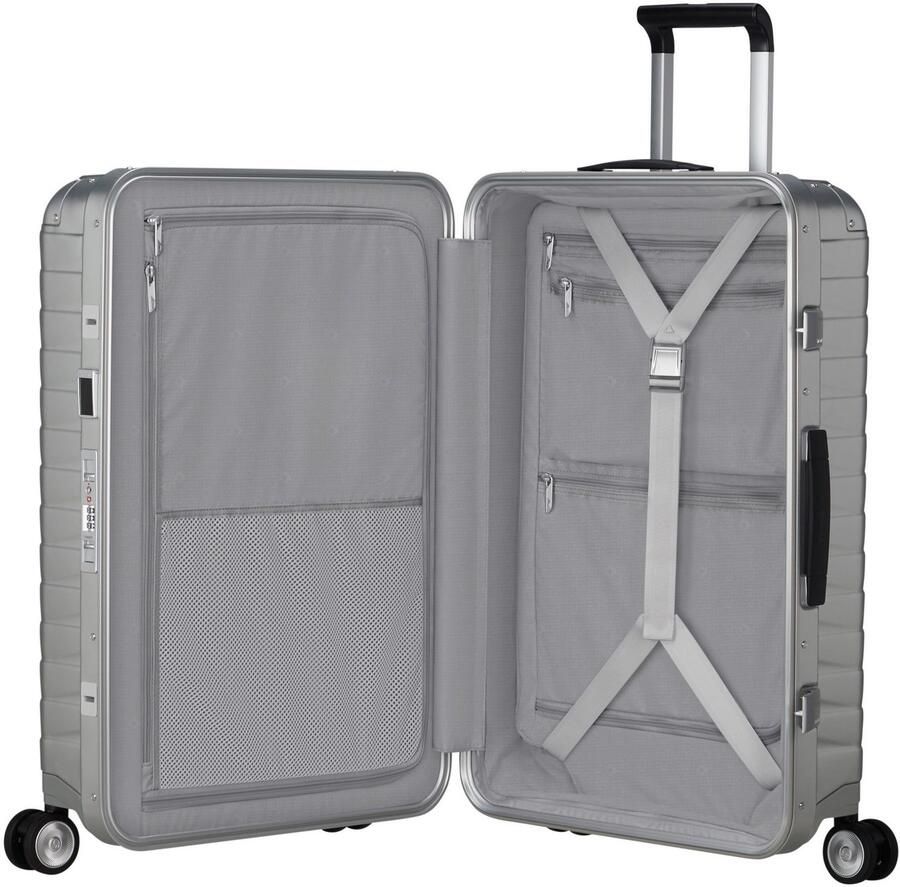 Samsonite Hardshell-trolley PROXIS ALU verschillende maten Hardcase koffer reiskoffer koffer TSA-cijferslot