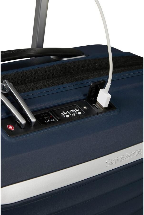 Samsonite Hardshell-trolley reisbagage handbagage-koffer TSA-cijferslot USB-poort - Foto 11