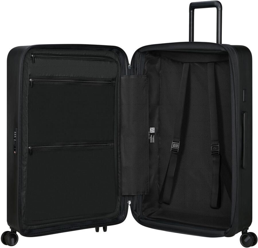 Samsonite Hardshell-trolley RESTACKD verschillende maten en kleuren Reiskoffer met TSA slot volume uitbreiding inpakzakken (Met opbergtas)