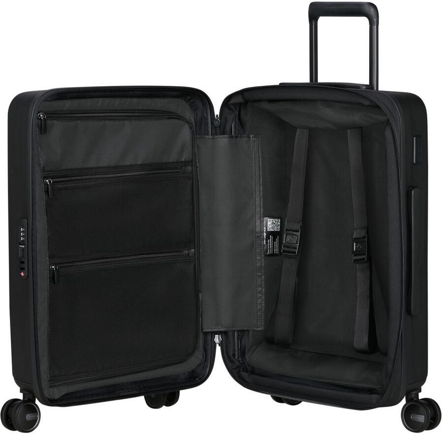 Samsonite Hardshell-trolley RESTACKD verschillende maten en kleuren Reiskoffer met TSA slot volume uitbreiding inpakzakken (Met opbergtas) - Foto 2