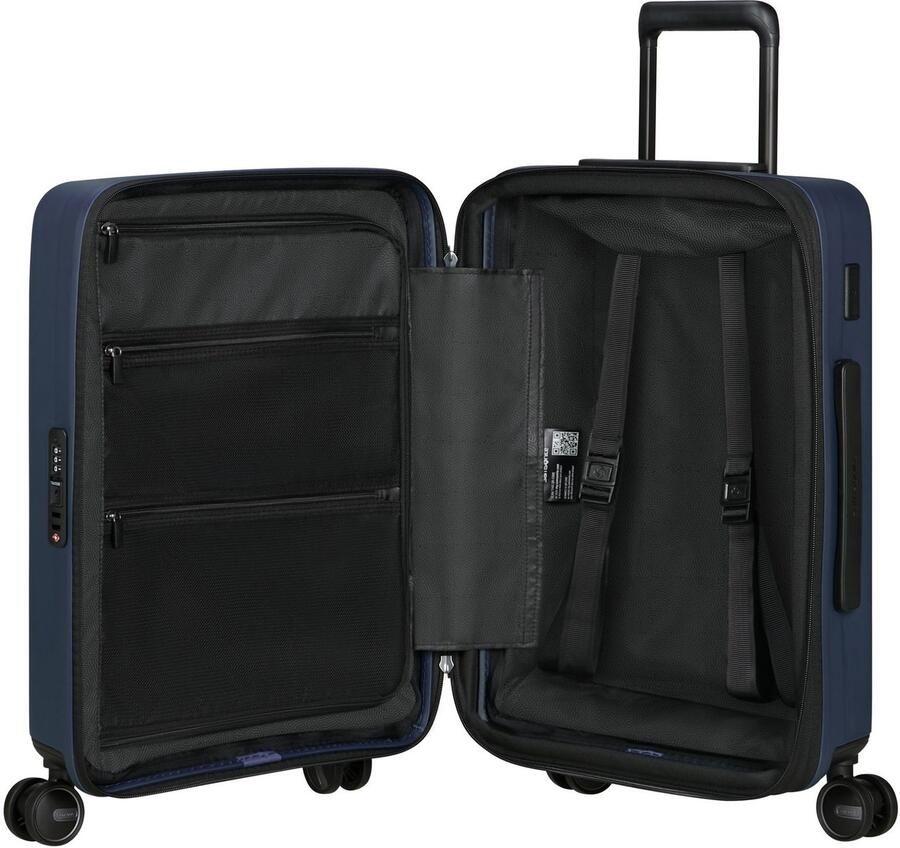 Samsonite Hardshell-trolley RESTACKD verschillende maten en kleuren Reiskoffer met TSA slot volume uitbreiding inpakzakken (Met opbergtas)