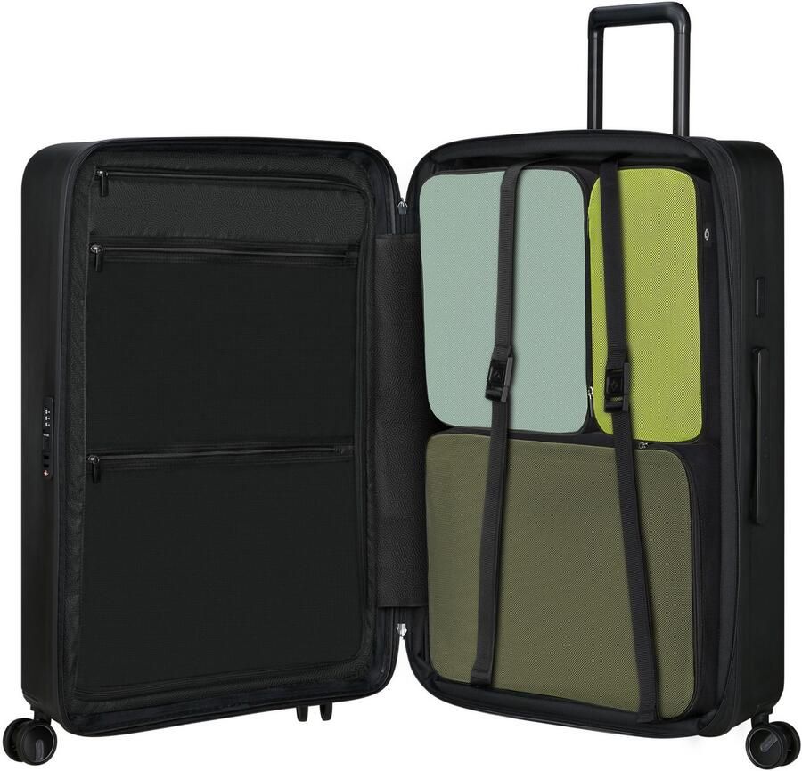 Samsonite Hardshell-trolley RESTACKD verschillende maten en kleuren Reiskoffer met TSA slot volume uitbreiding inpakzakken (Met opbergtas) - Foto 2