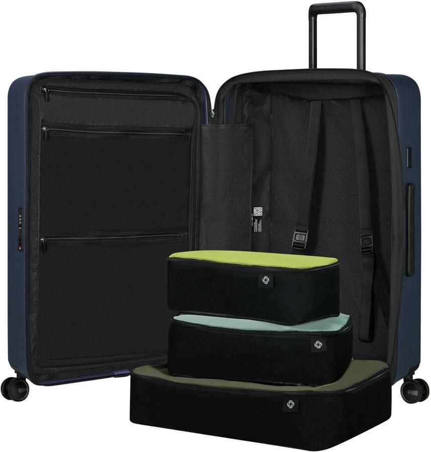 Samsonite Hardshell-trolley RESTACKD verschillende maten en kleuren Reiskoffer met TSA slot volume uitbreiding inpakzakken (Met opbergtas) - Foto 4