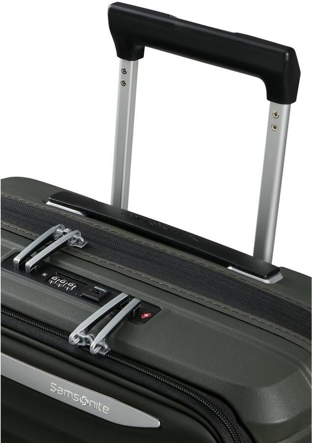 Samsonite Hardshell-trolley UPSCAPE 55 met voorvak Easy-access voorkant vak handbagage harde koffer TSA-cijferslot - Foto 2