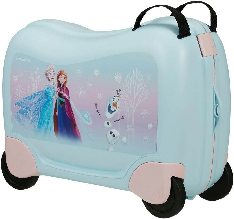 Samsonite Kinderkoffer Dream2Go Ride-on Trolley Disney Frozen Kinder reis koffer handbagage om op te zitten en te trekken - Foto 11