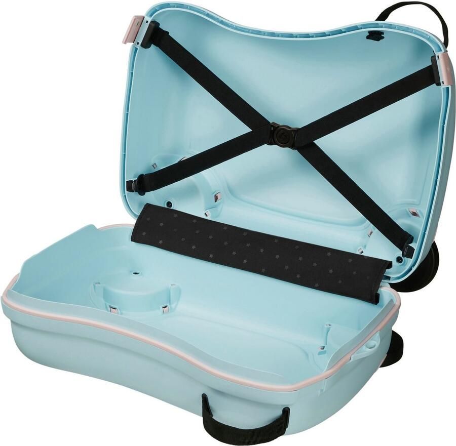 Samsonite Kinderkoffer Dream2Go Ride-on Trolley Disney Frozen Kinder reis koffer handbagage om op te zitten en te trekken