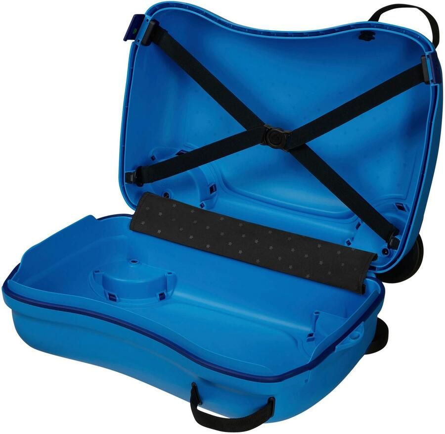 Samsonite Kinderkoffer Dream2Go Ride-on Trolley Disney Mickey Stars Kinder reis koffer handbagage om op te zitten en te trekken