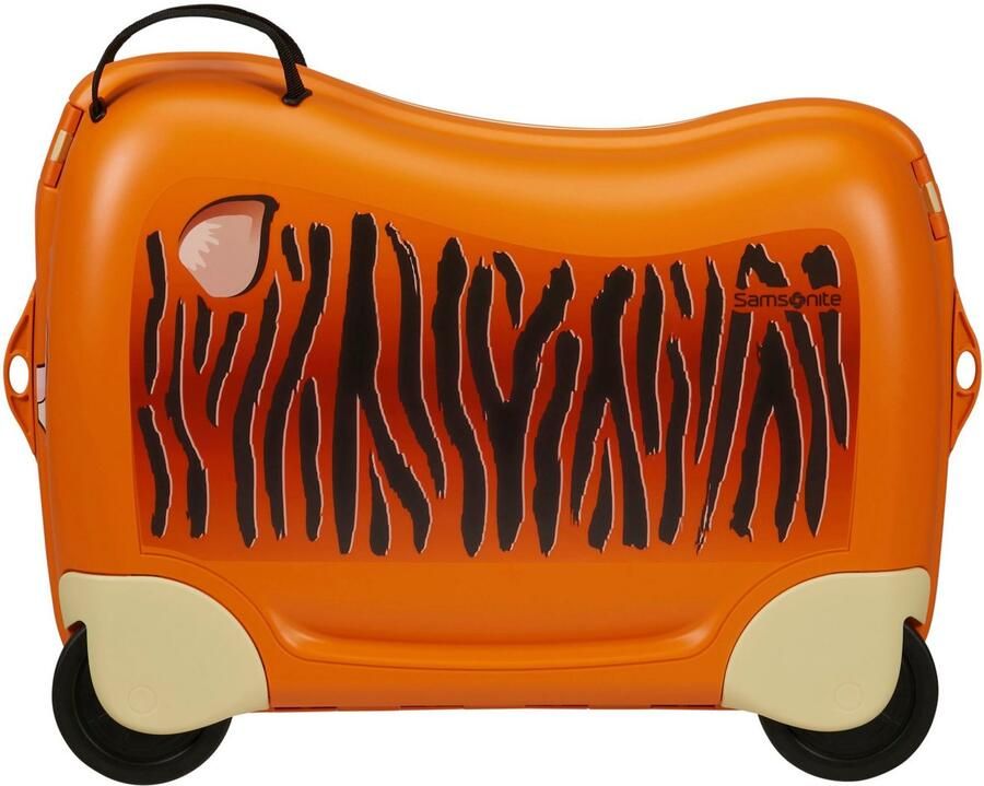 Samsonite Kinderkoffer Dream2Go Ride-on Trolley Tiger Kinder reisbagage handbagage-koffer om op te zitten en te trekken - Foto 4