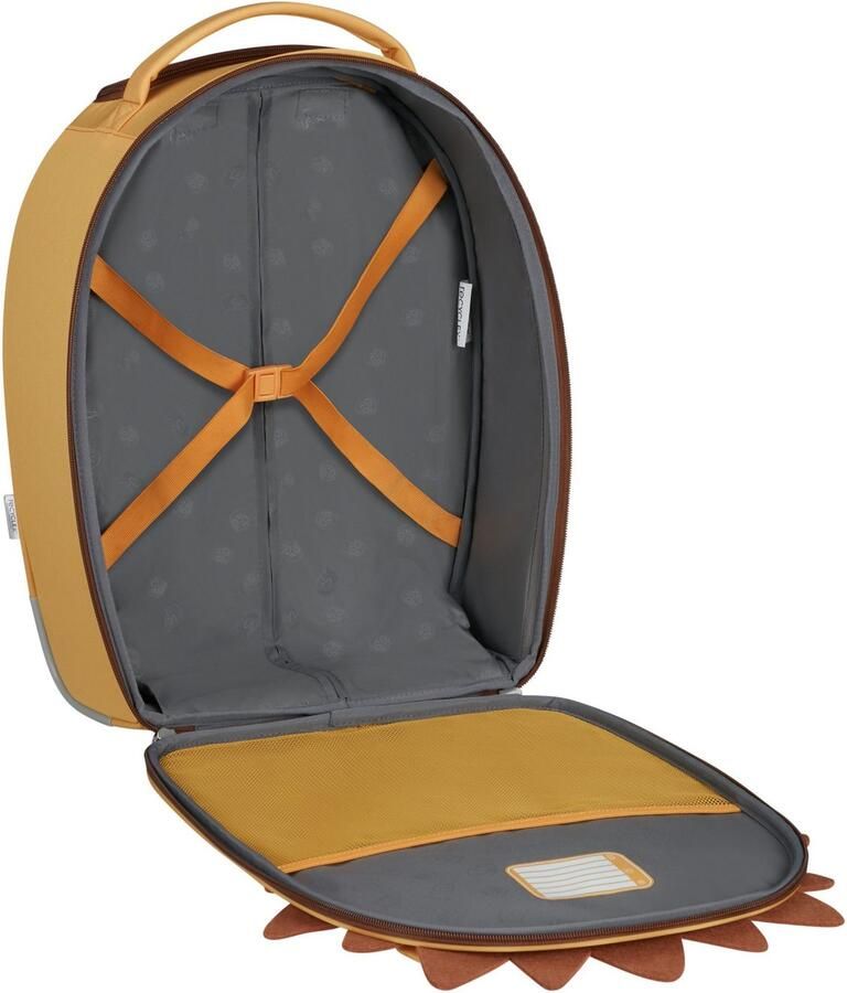 Samsonite Kinderkoffer Happy Sammies ECO Lion Lester Werkrugzak schoolrugzak vrijetijds rugzak van gerecycled materiaal