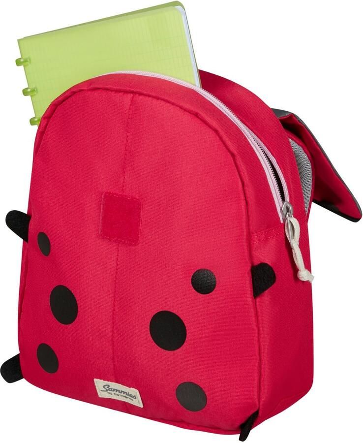 Samsonite Kinderrugzak Happy Sammies ECO S Ladybug Lally Kindertuin rugzak kinder vrijetijds rugzak kinder-backpack